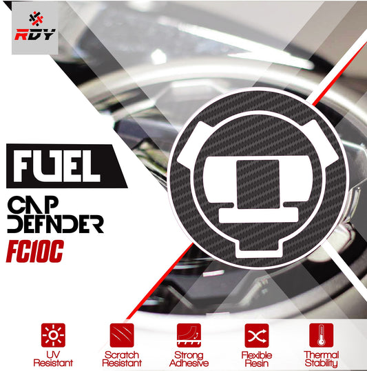 RDY Fuel Cap Defender fits for BMW Fuel Cap (No Holes) - Durian Bikers