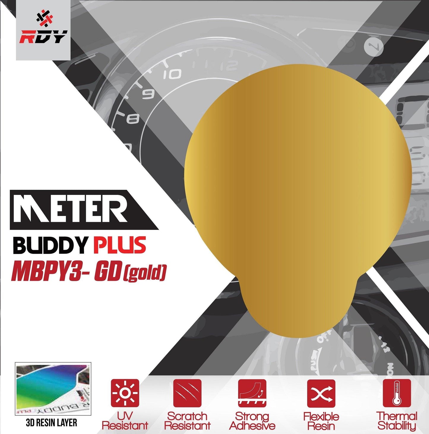RDY Meter Buddy Plus fits for Yamaha LC135 - Durian Bikers