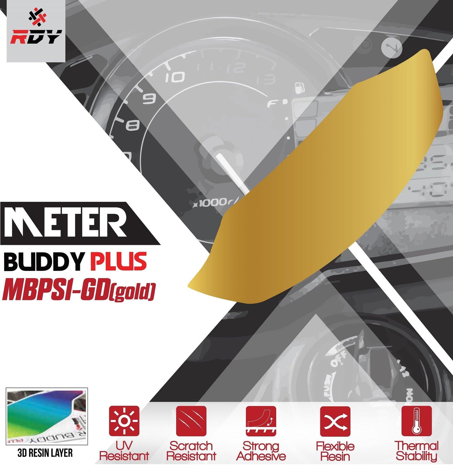 RDY Meter Buddy Plus fits for Suzuki GSXS 750 - Durian Bikers