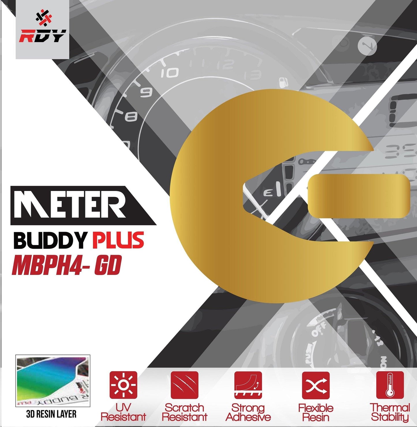 RDY Meter Buddy Plus fits for Honda Beat 110 ('16-) - Durian Bikers