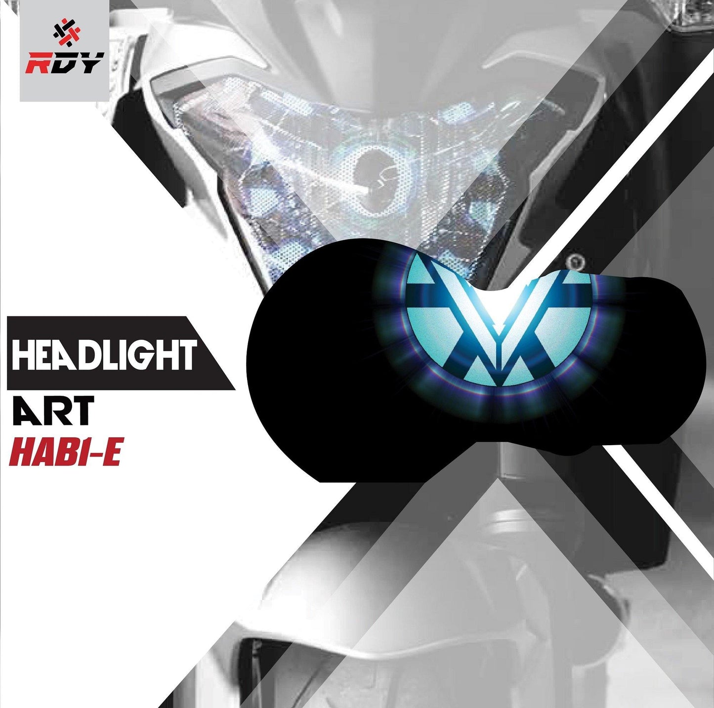RDY Headlight Art fits for BMW R1000GS - Durian Bikers