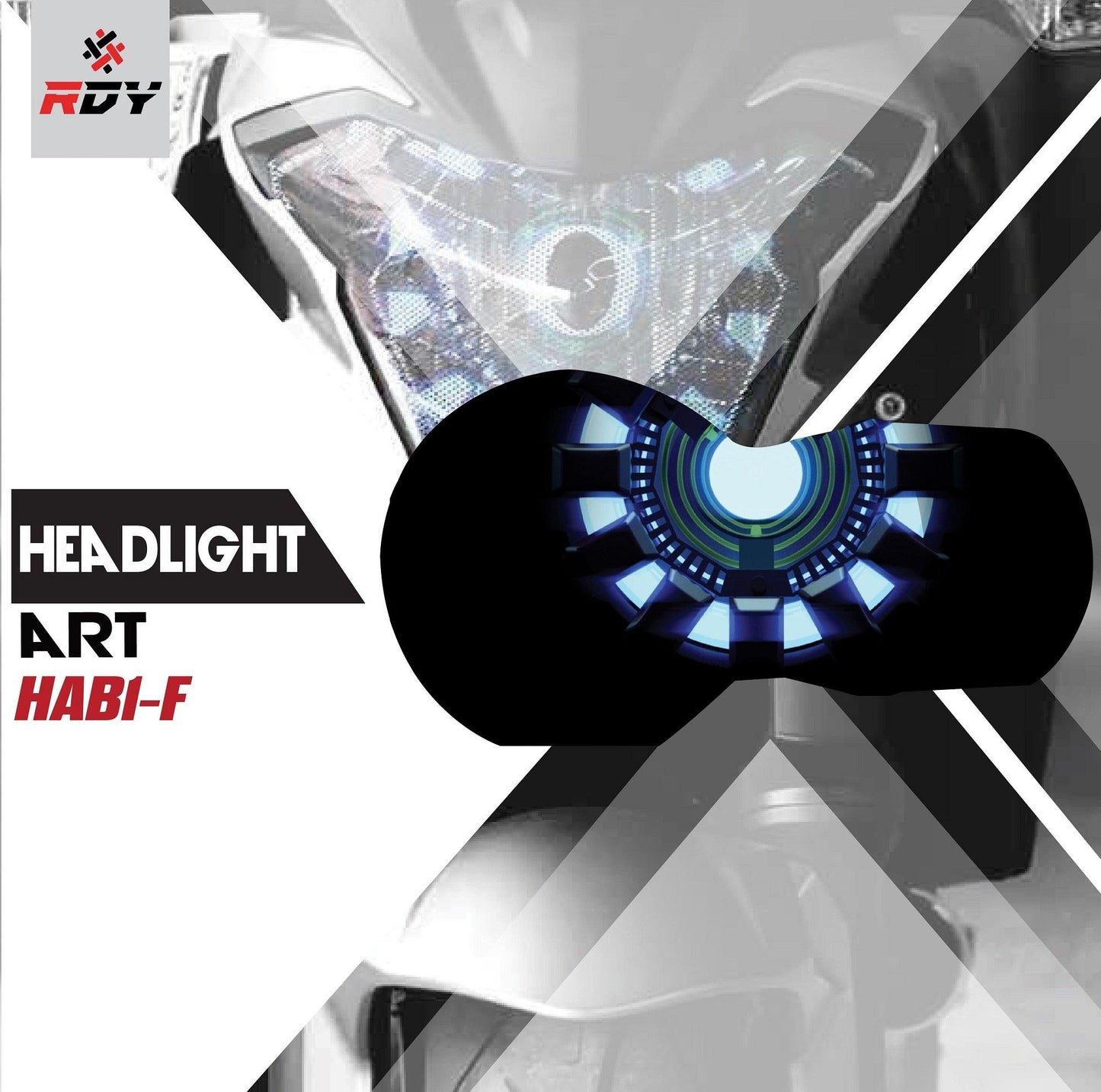 RDY Headlight Art fits for BMW R1000GS - Durian Bikers