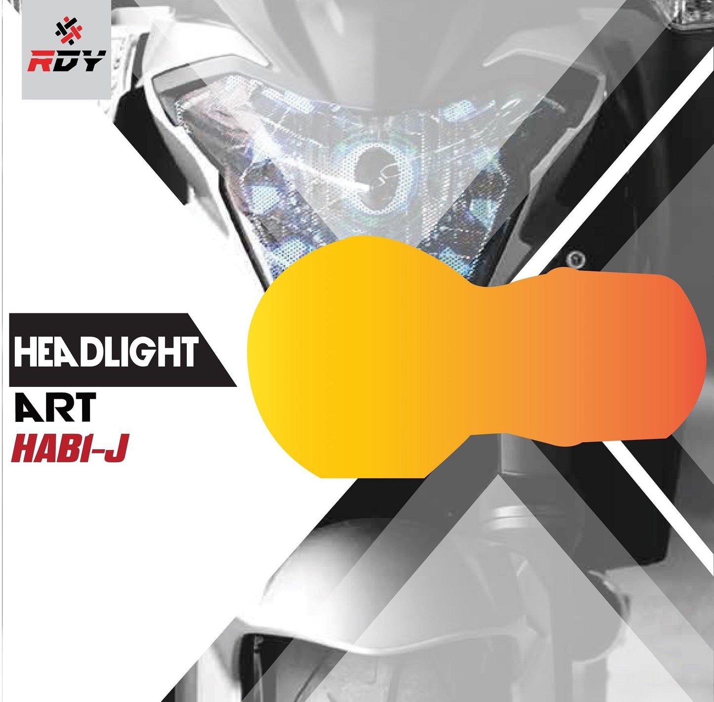 RDY Headlight Art fits for BMW R1000GS - Durian Bikers