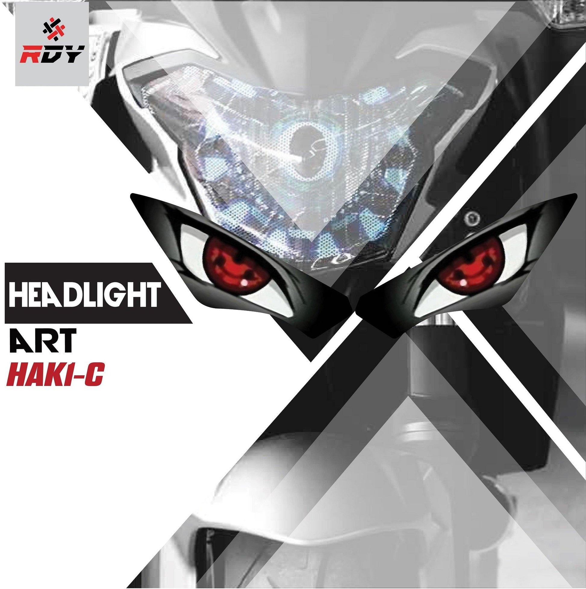 RDY Headlight Art fits for Kawasaki Ninja 250 ('19) - Durian Bikers