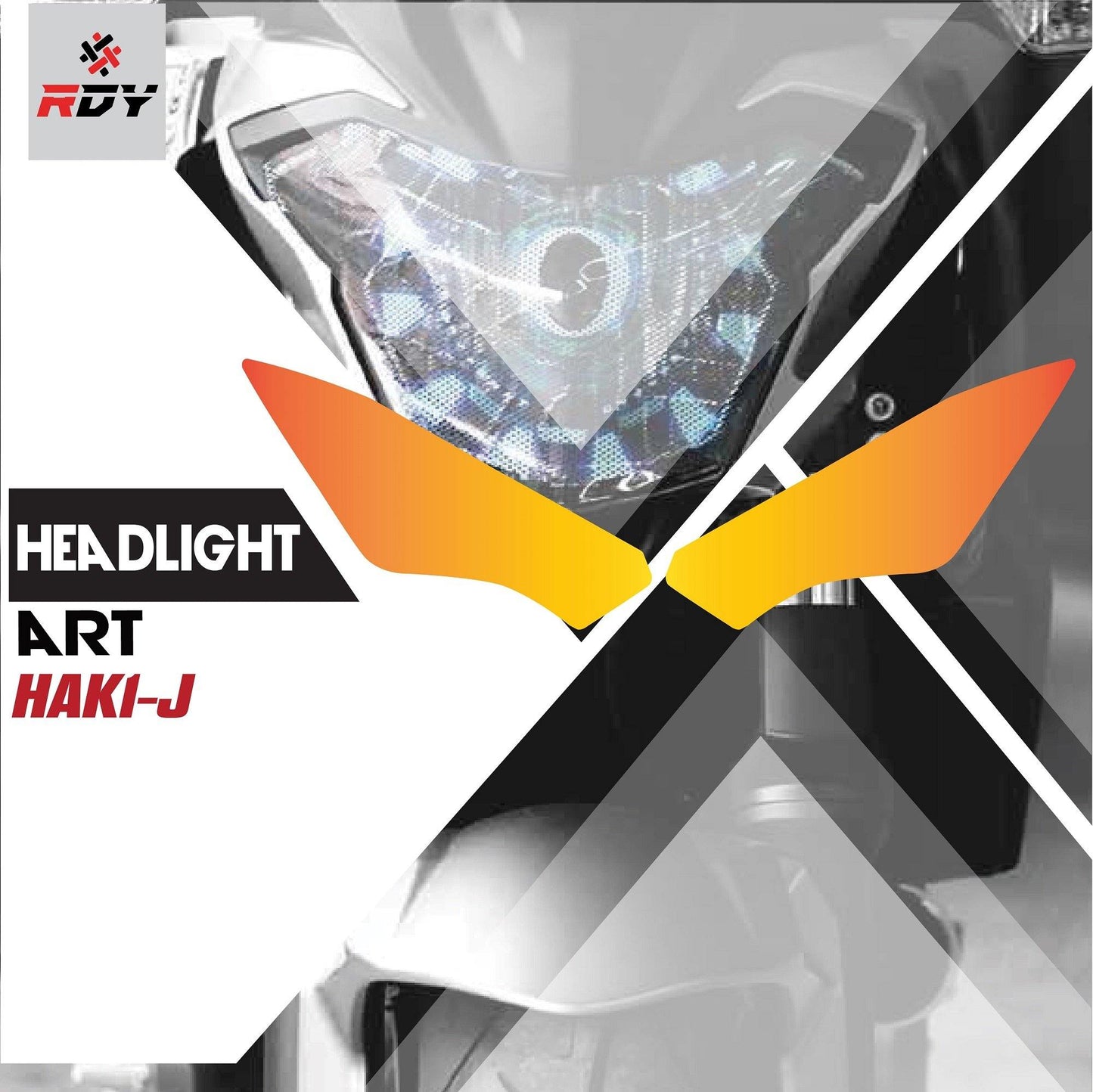 RDY Headlight Art fits for Kawasaki Ninja 250 ('19) - Durian Bikers