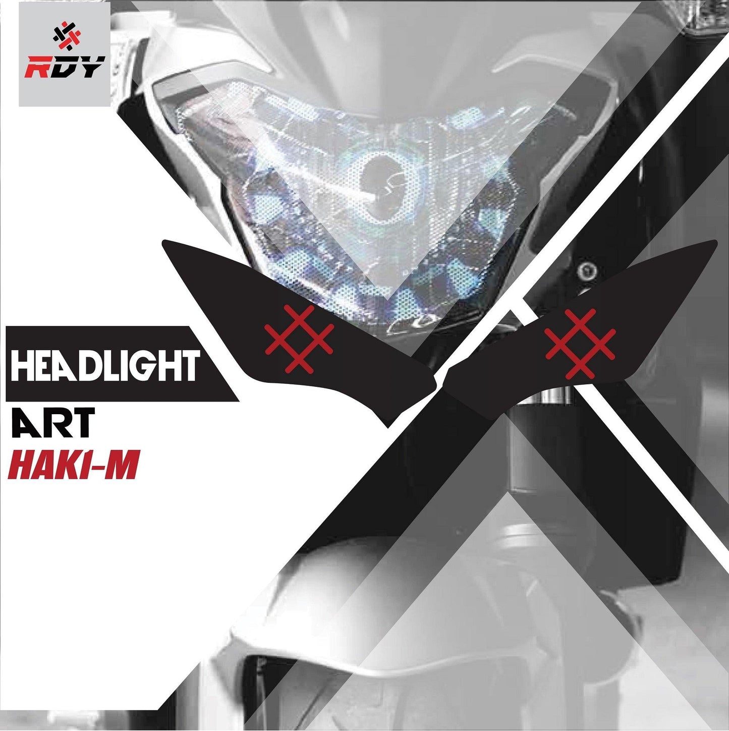 RDY Headlight Art fits for Kawasaki Ninja 250 ('19) - Durian Bikers