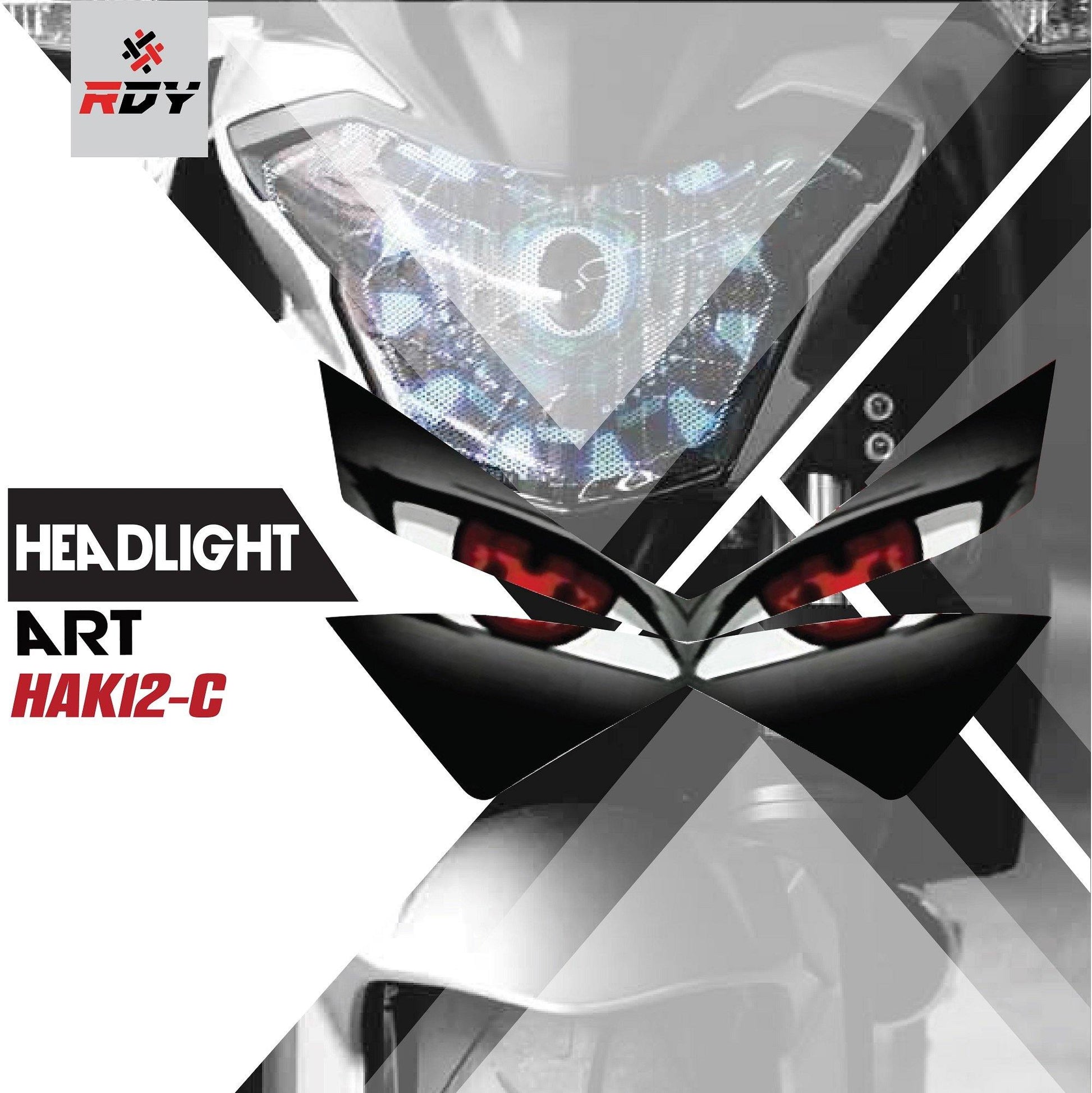 RDY Headlight Art fits for Kawasaki Z800 - Durian Bikers