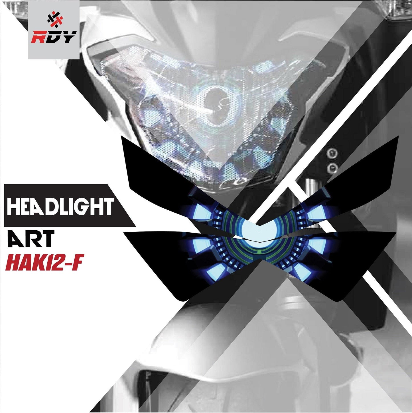 RDY Headlight Art fits for Kawasaki Z800 - Durian Bikers
