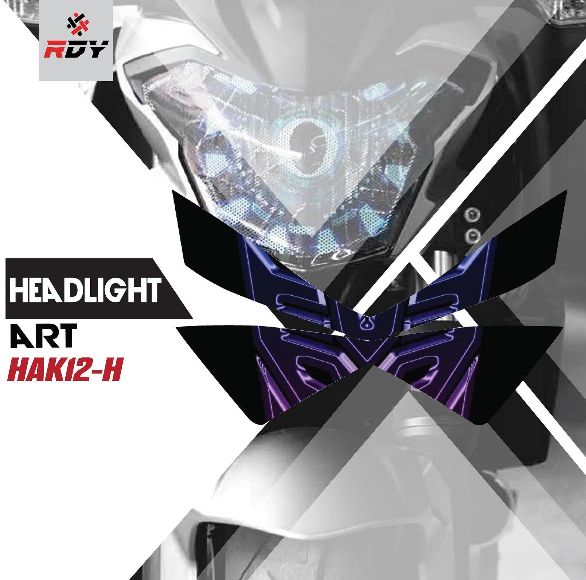 RDY Headlight Art fits for Kawasaki Z800 - Durian Bikers