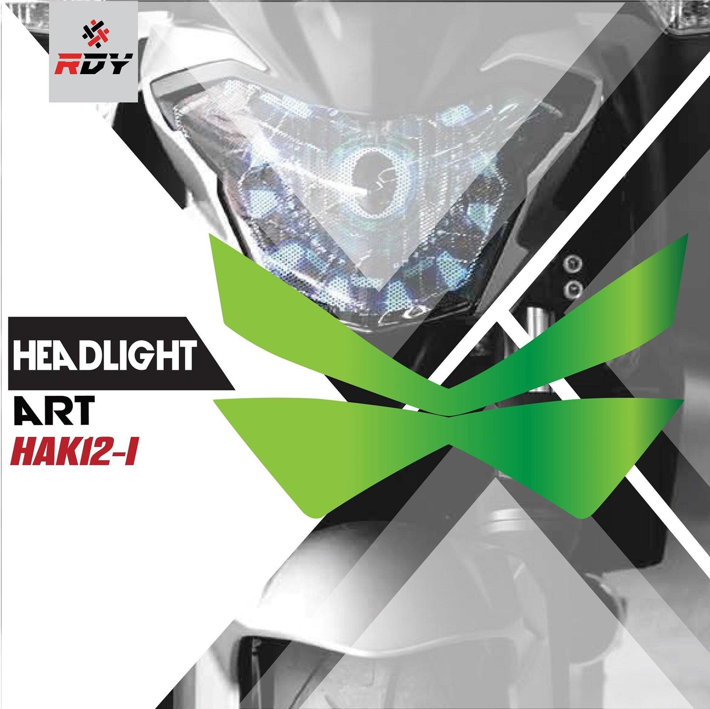RDY Headlight Art fits for Kawasaki Z800 - Durian Bikers
