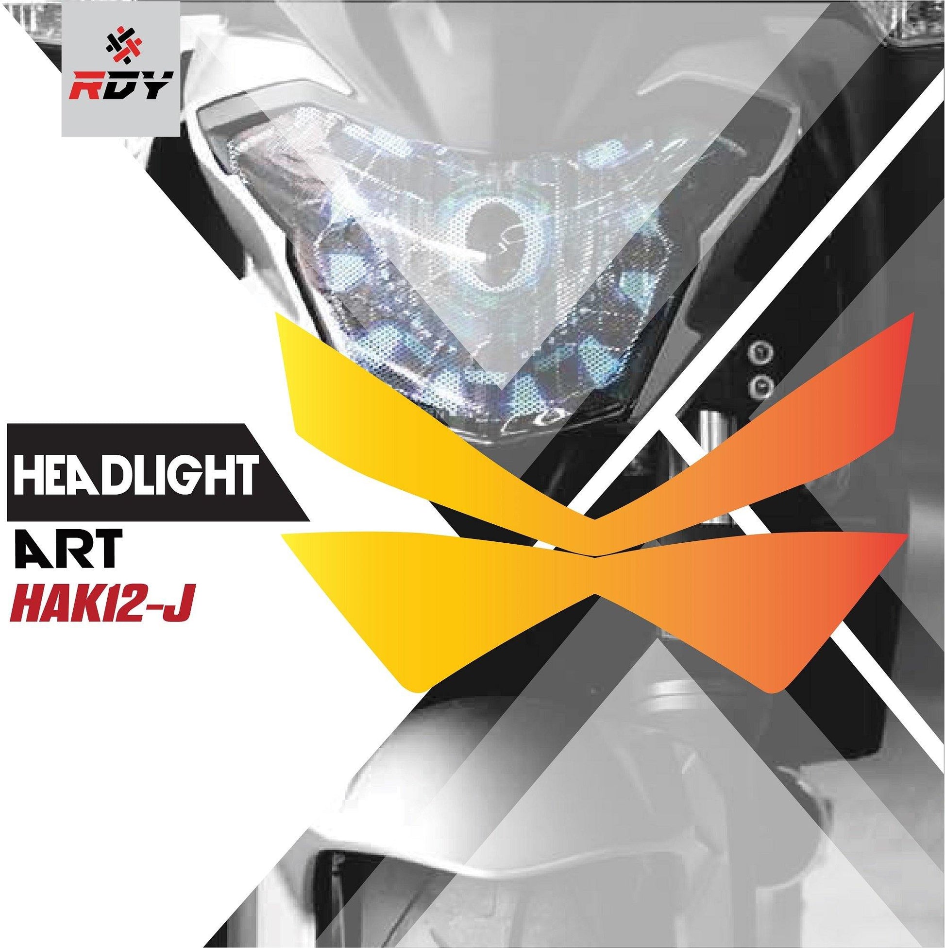 RDY Headlight Art fits for Kawasaki Z800 - Durian Bikers