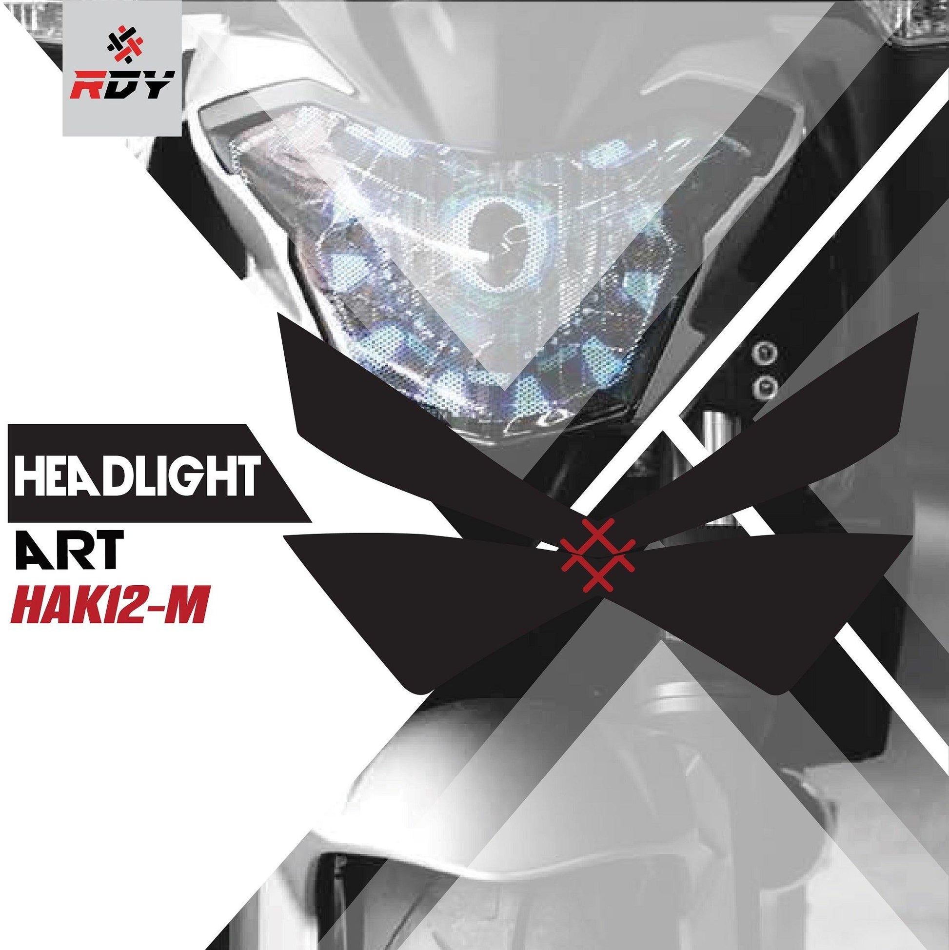 RDY Headlight Art fits for Kawasaki Z800 - Durian Bikers