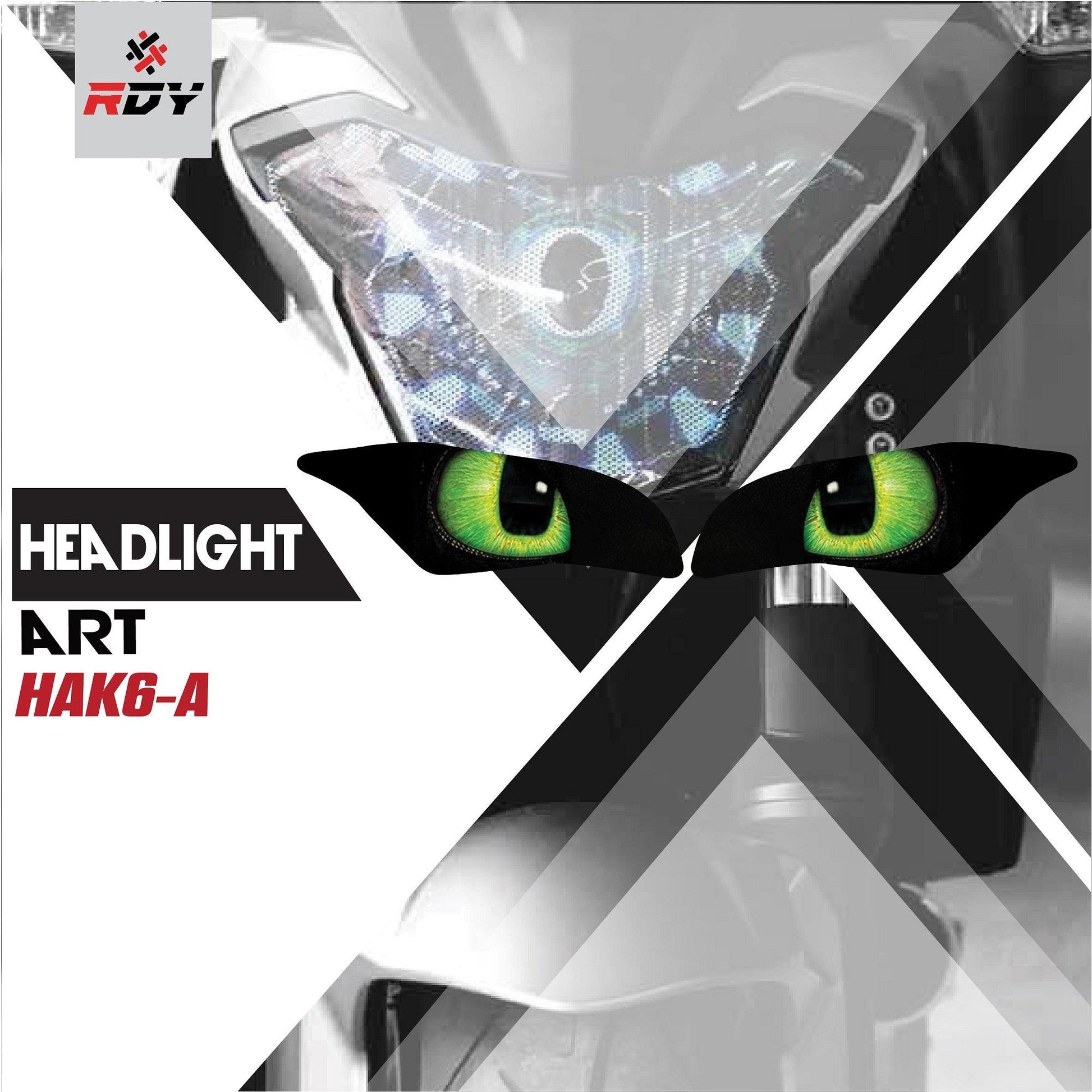 RDY Headlight Art fits for Kawasaki ZX-10R - Durian Bikers