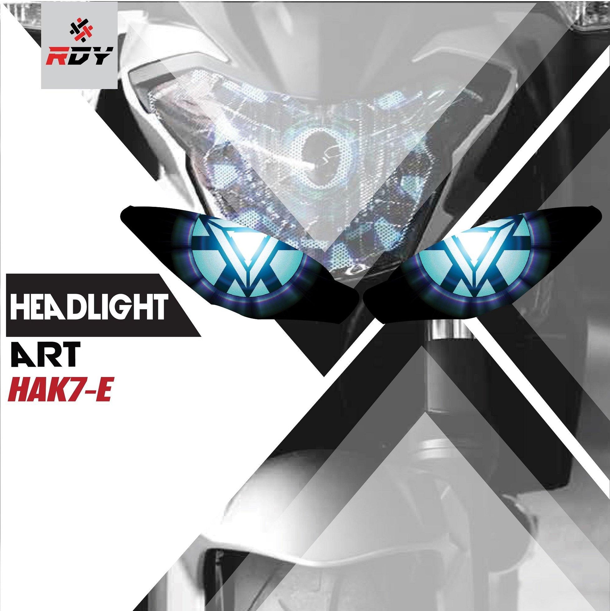 RDY Headlight Art fits for Kawasaki Z1000SX - Durian Bikers