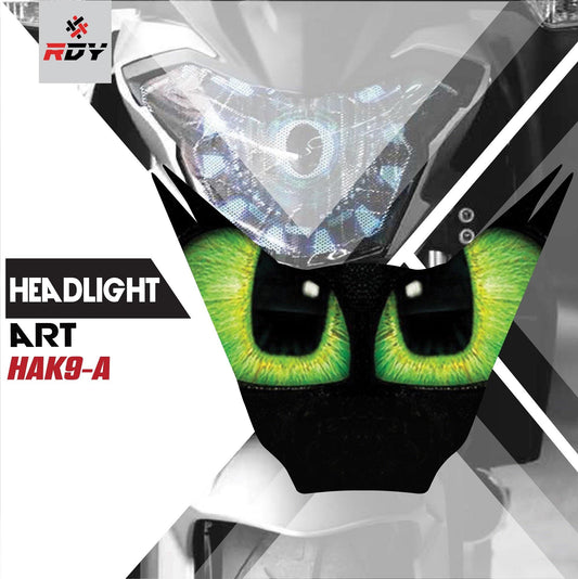 RDY Headlight Art fits for Kawasaki Z125 - Durian Bikers