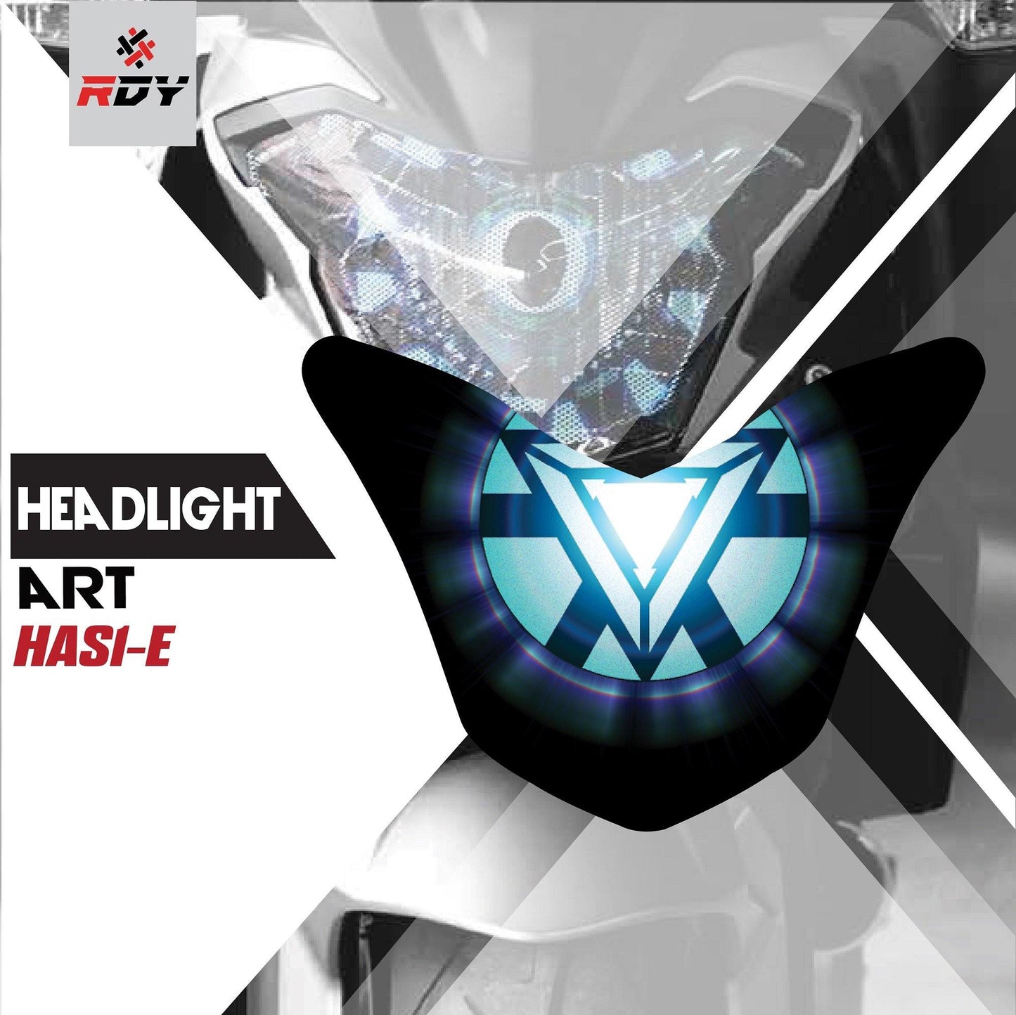 RDY Headlight Art fits for Suzuki GSX750 - Durian Bikers