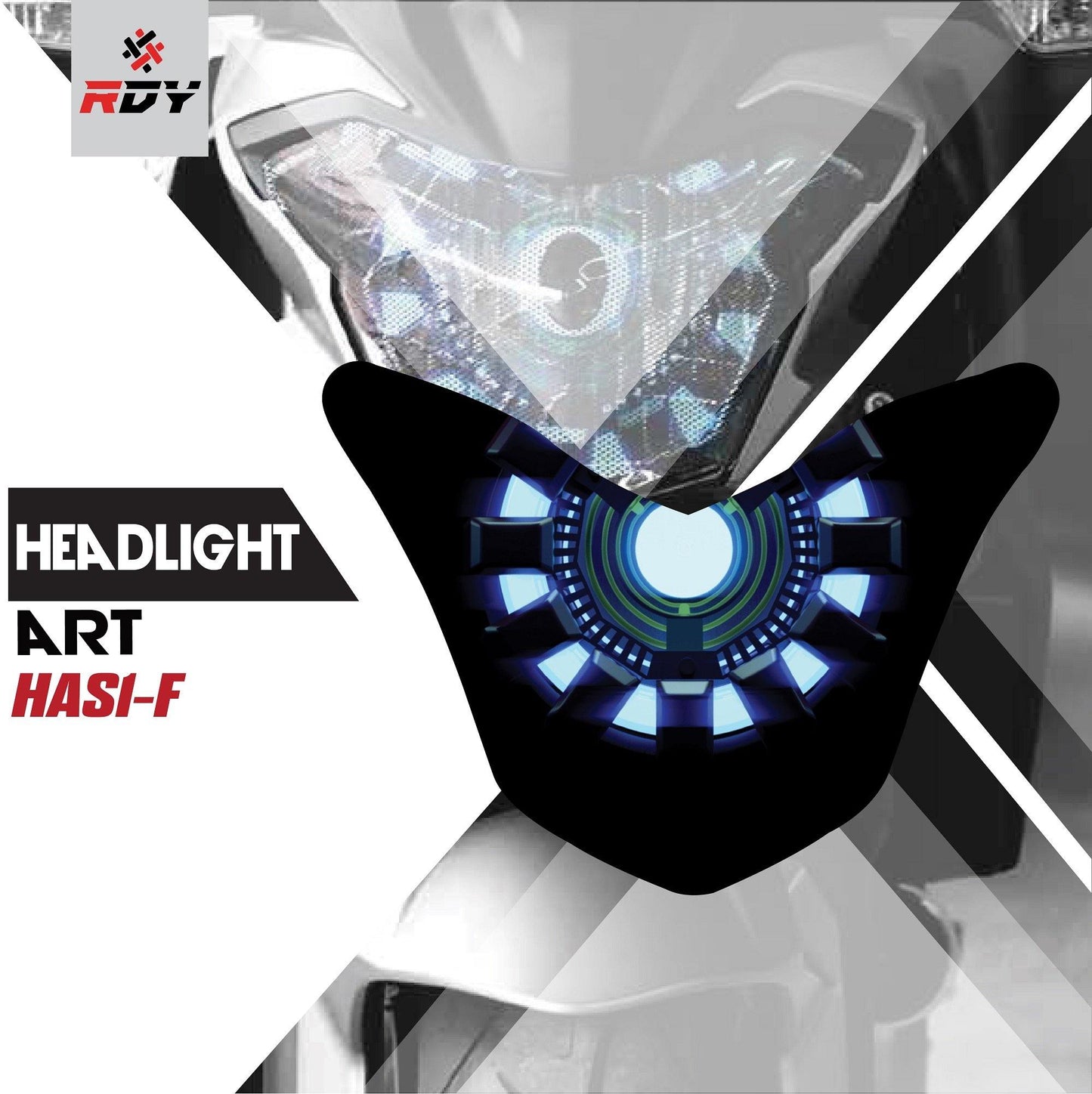 RDY Headlight Art fits for Suzuki GSX750 - Durian Bikers