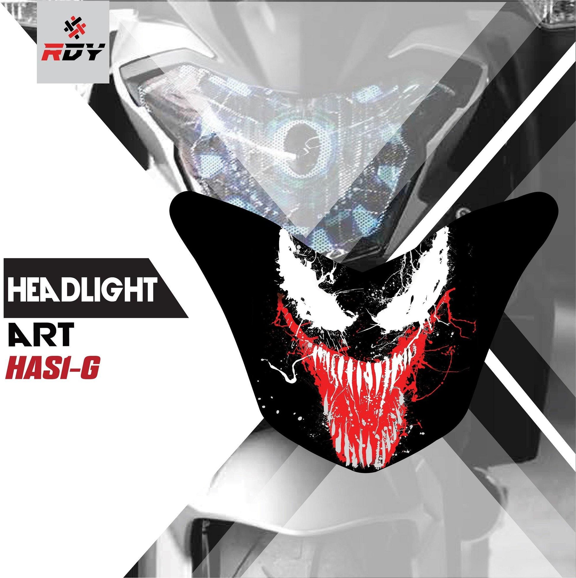 RDY Headlight Art fits for Suzuki GSX750 - Durian Bikers