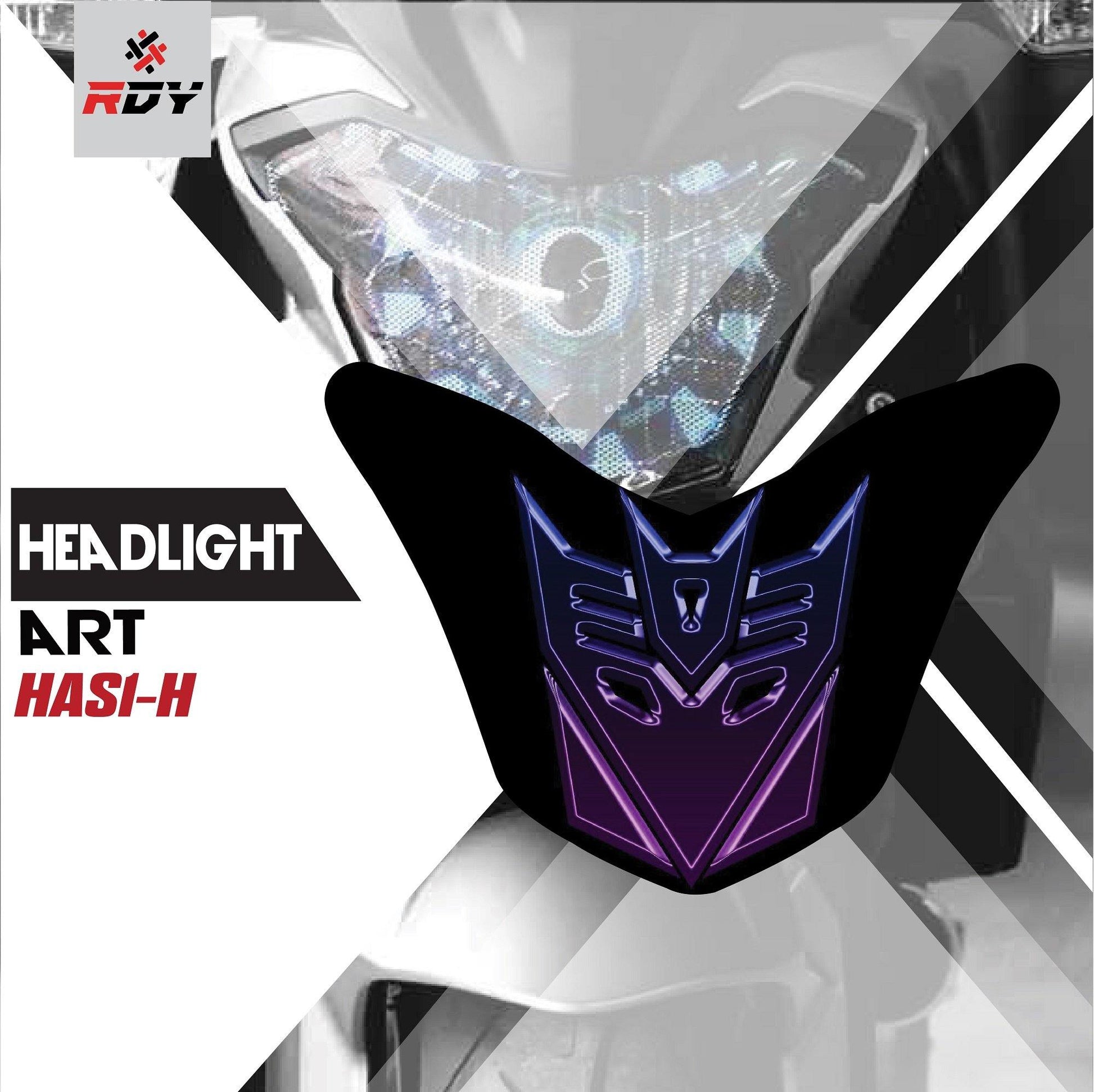 RDY Headlight Art fits for Suzuki GSX750 - Durian Bikers