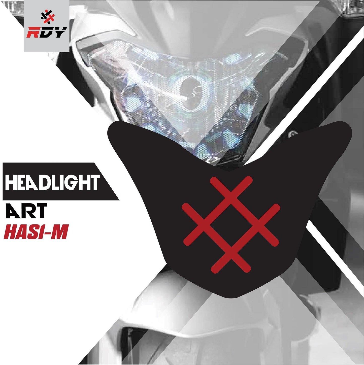 RDY Headlight Art fits for Suzuki GSX750 - Durian Bikers