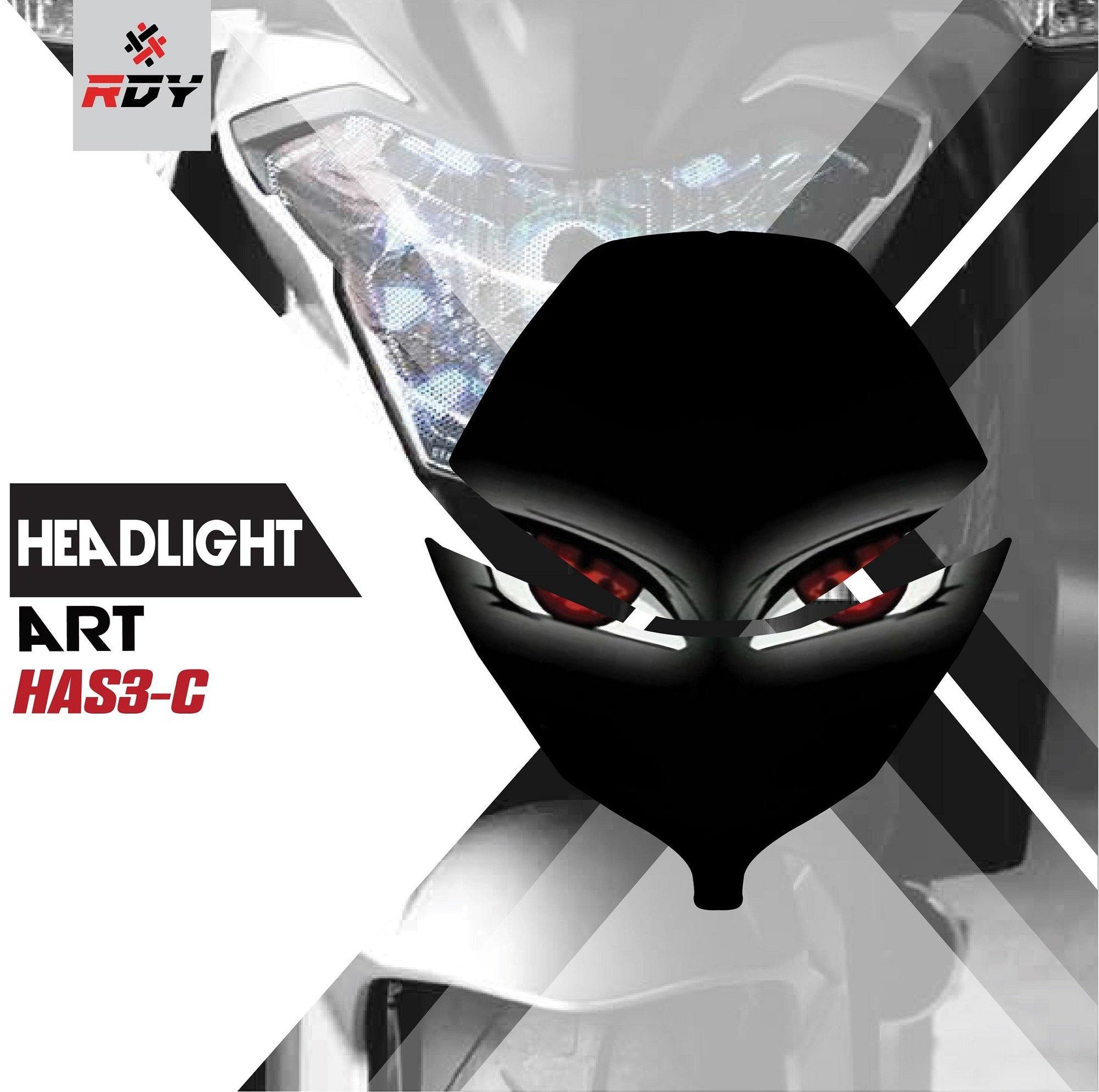 RDY Headlight Art fits for Suzuki VStrom - Durian Bikers