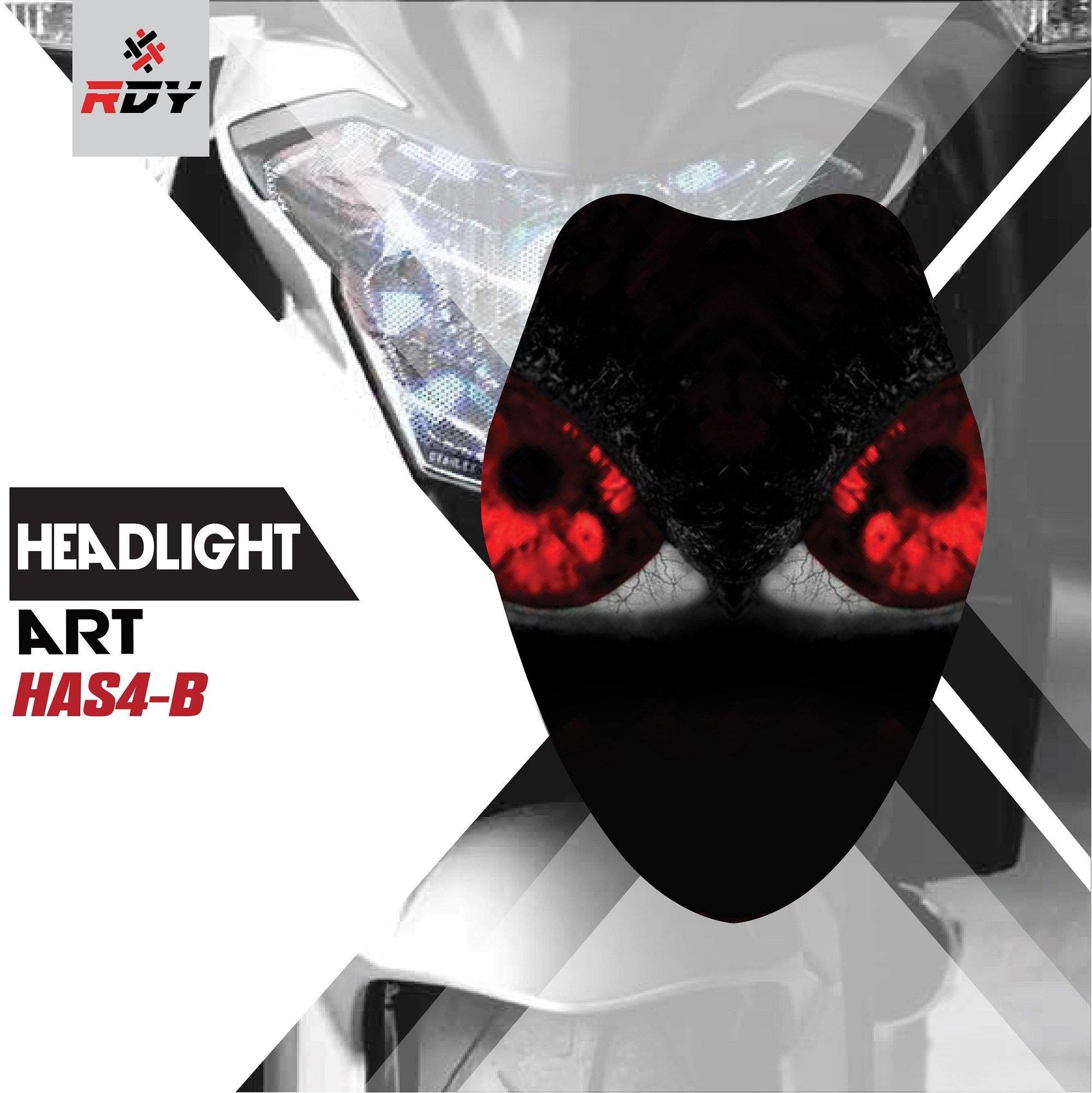 RDY Headlight Art fits for Suzuki GSX 1000RX - Durian Bikers