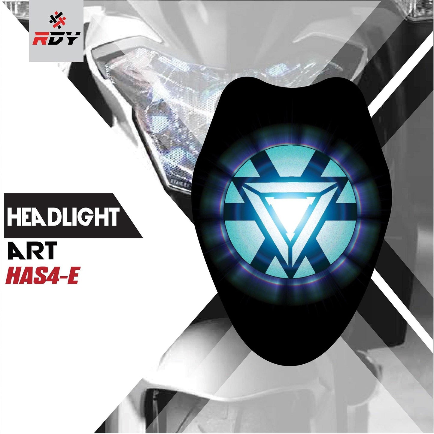 RDY Headlight Art fits for Suzuki GSX 1000RX - Durian Bikers