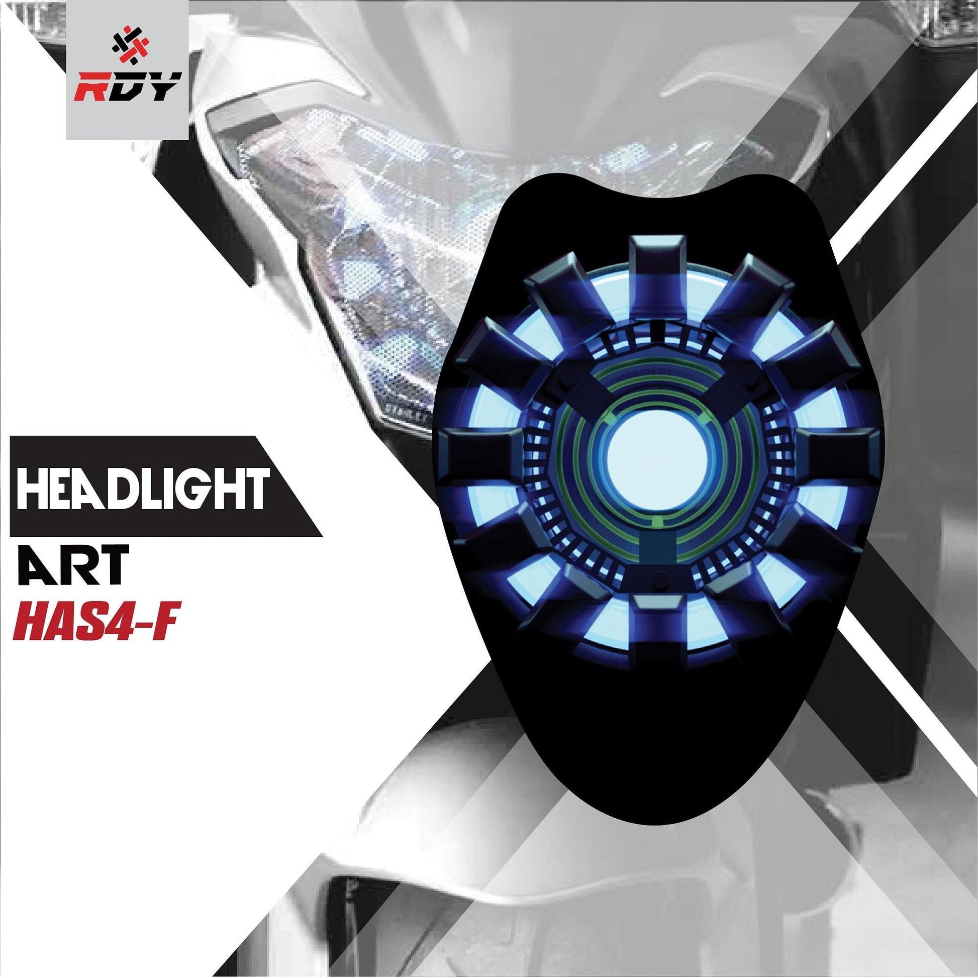 RDY Headlight Art fits for Suzuki GSX 1000RX - Durian Bikers