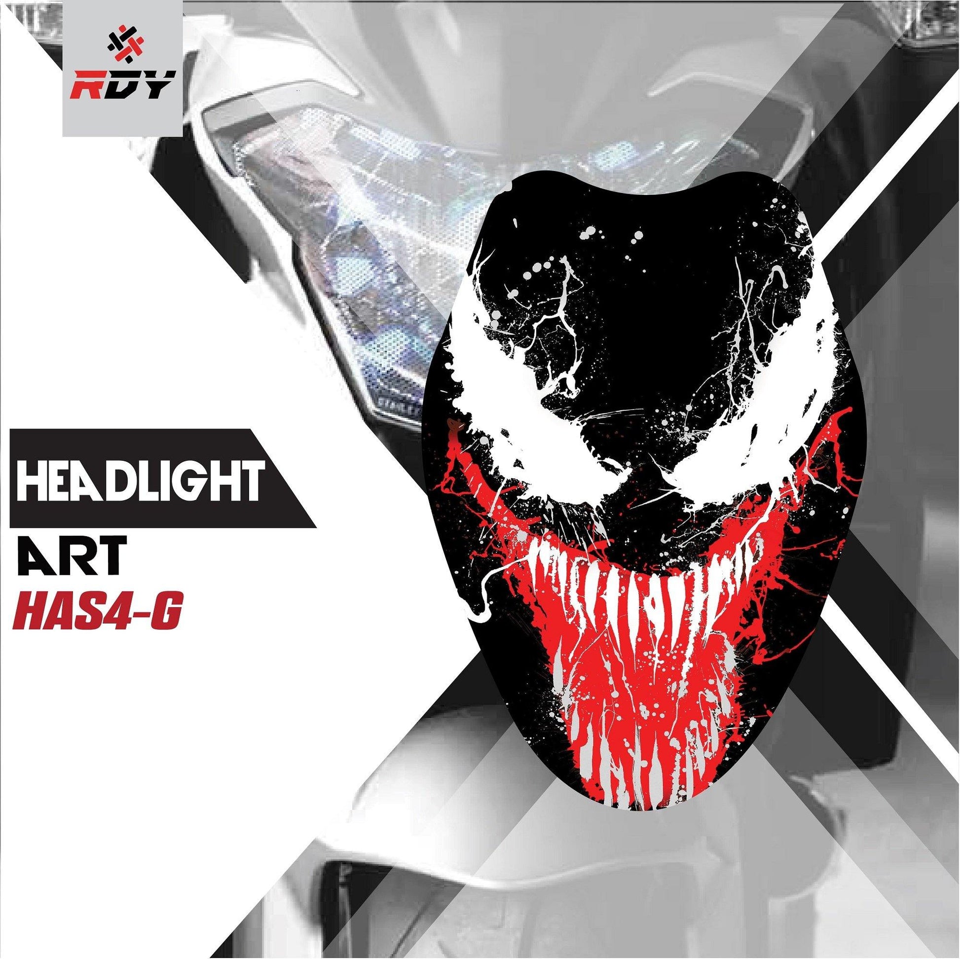 RDY Headlight Art fits for Suzuki GSX 1000RX - Durian Bikers