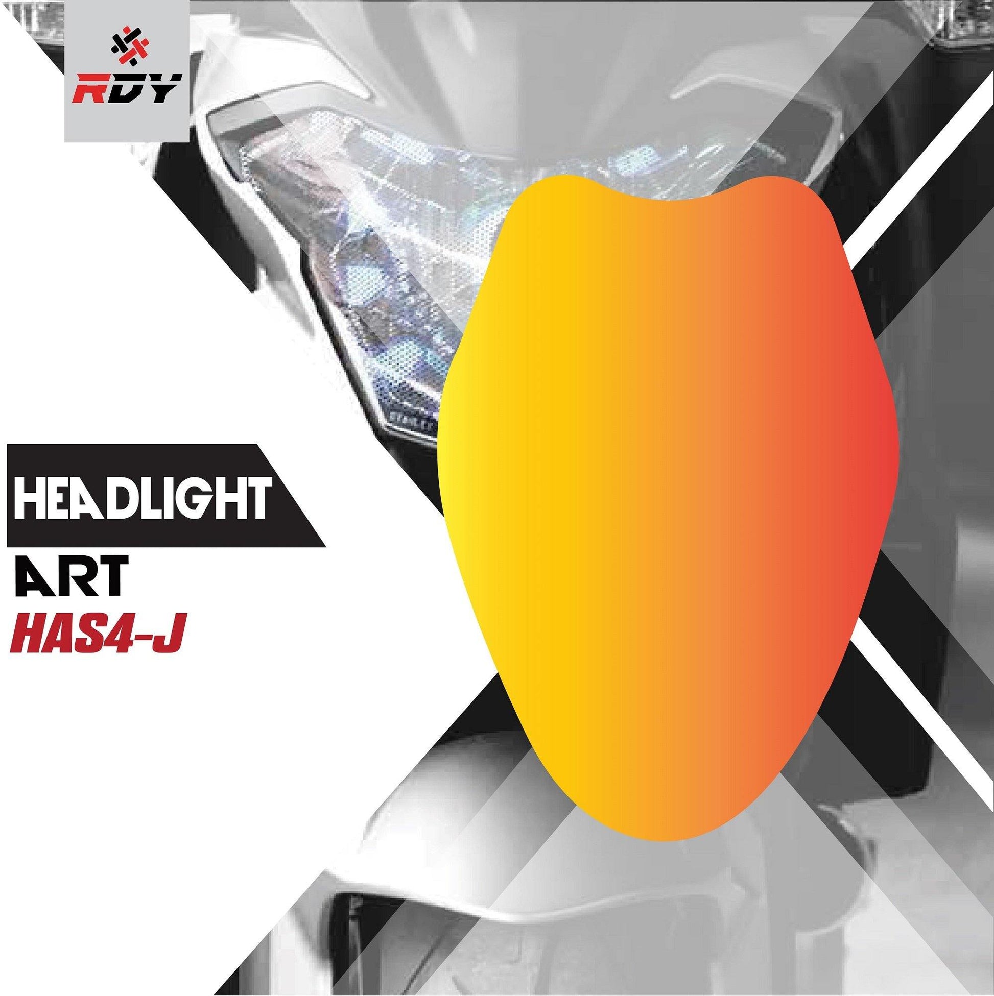 RDY Headlight Art fits for Suzuki GSX 1000RX - Durian Bikers