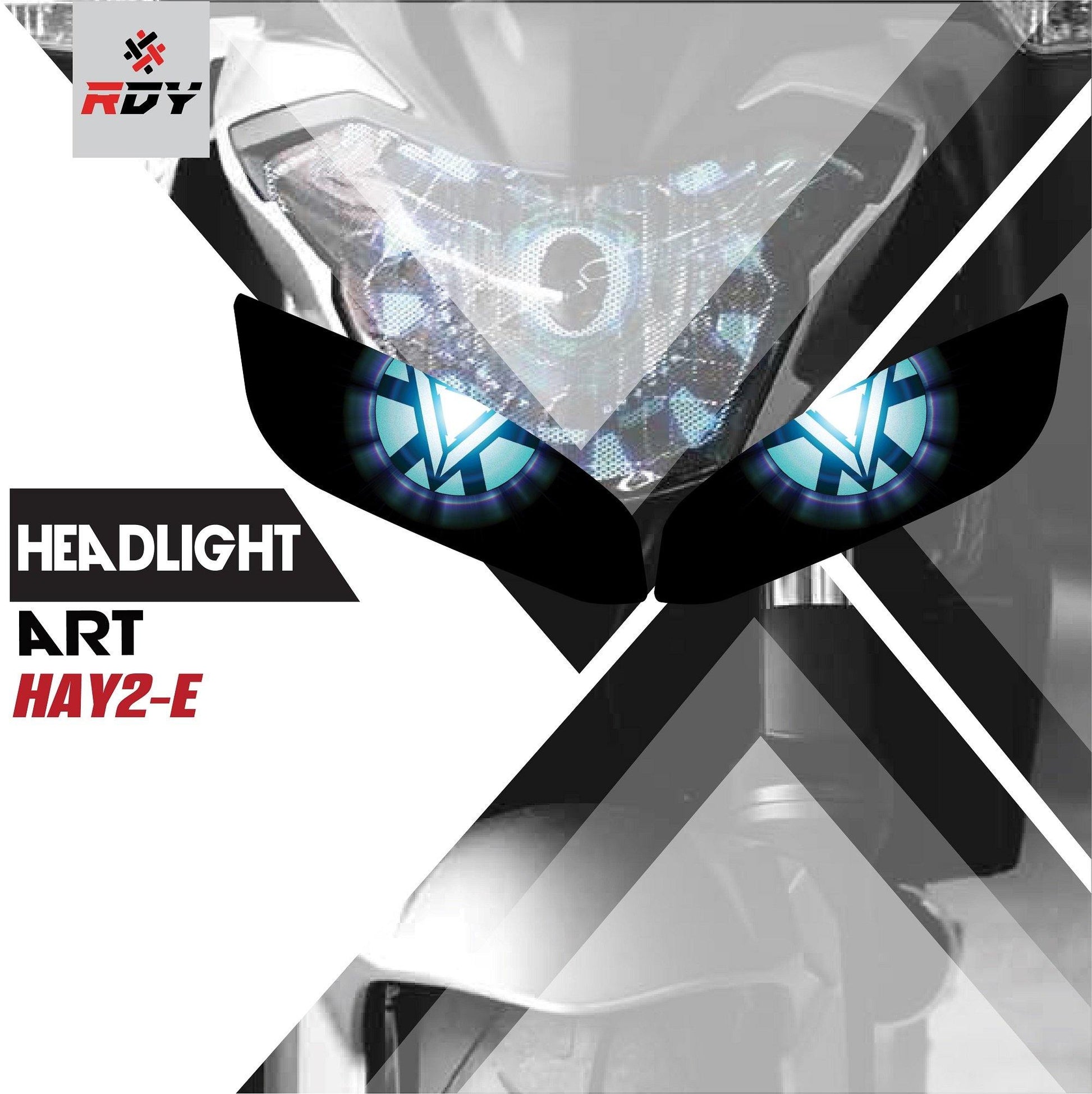 RDY Headlight Art fits for Yamaha R25 ('19) - Durian Bikers