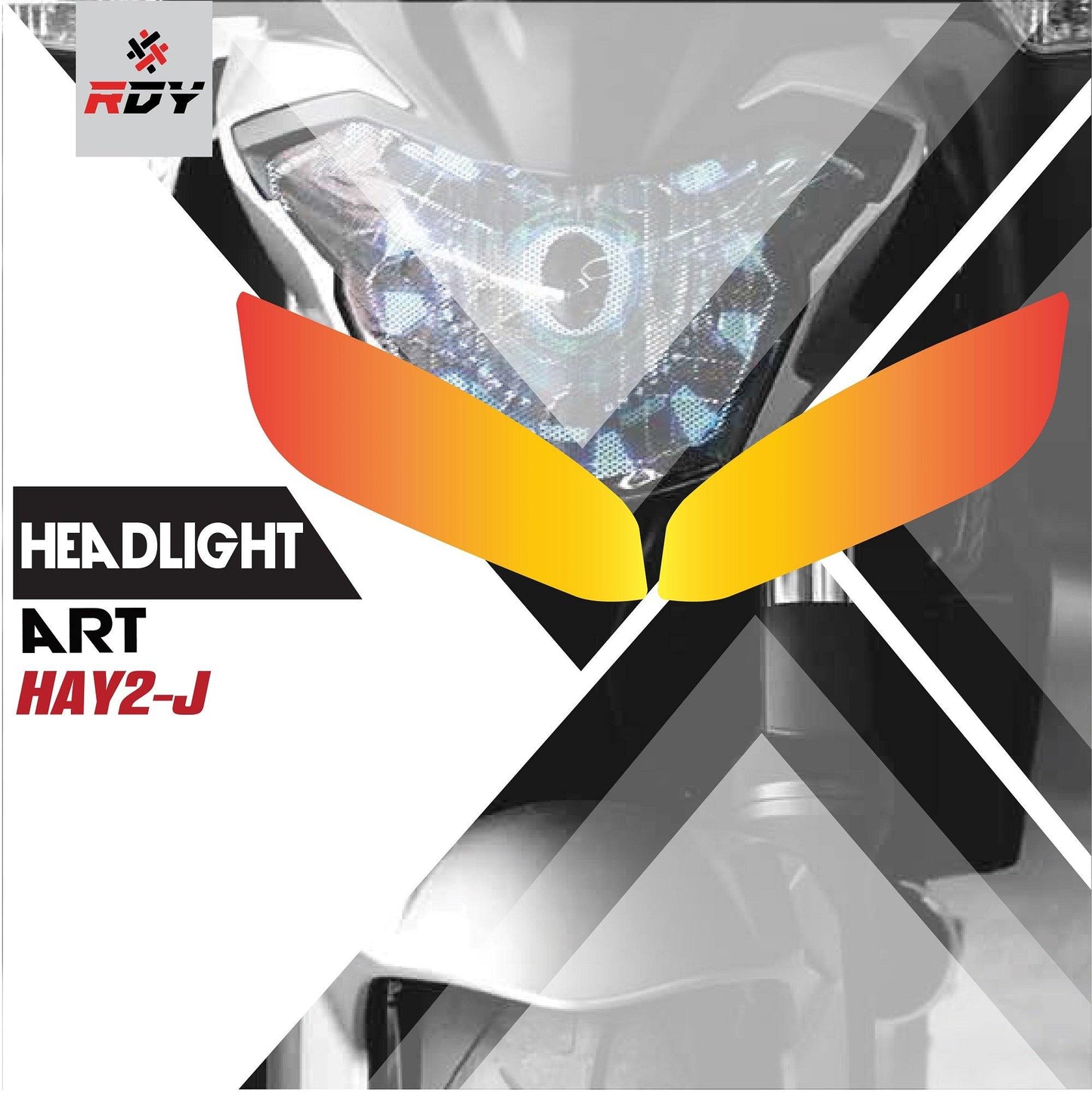 RDY Headlight Art fits for Yamaha R25 ('19) - Durian Bikers