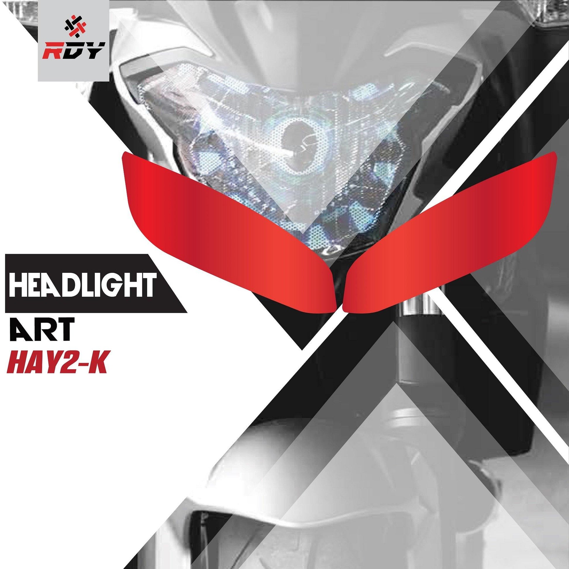 RDY Headlight Art fits for Yamaha R25 ('19) - Durian Bikers