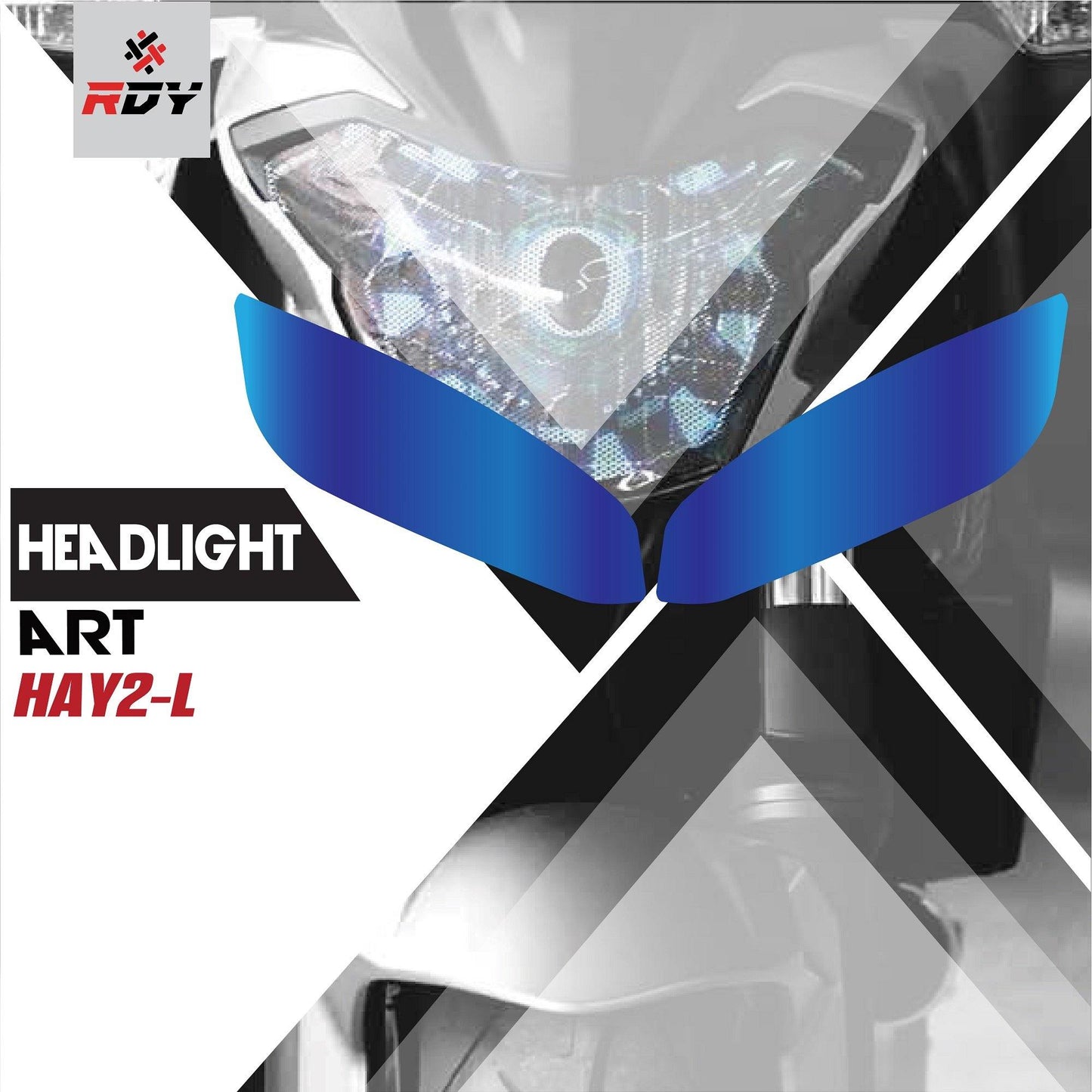 RDY Headlight Art fits for Yamaha R25 ('19) - Durian Bikers