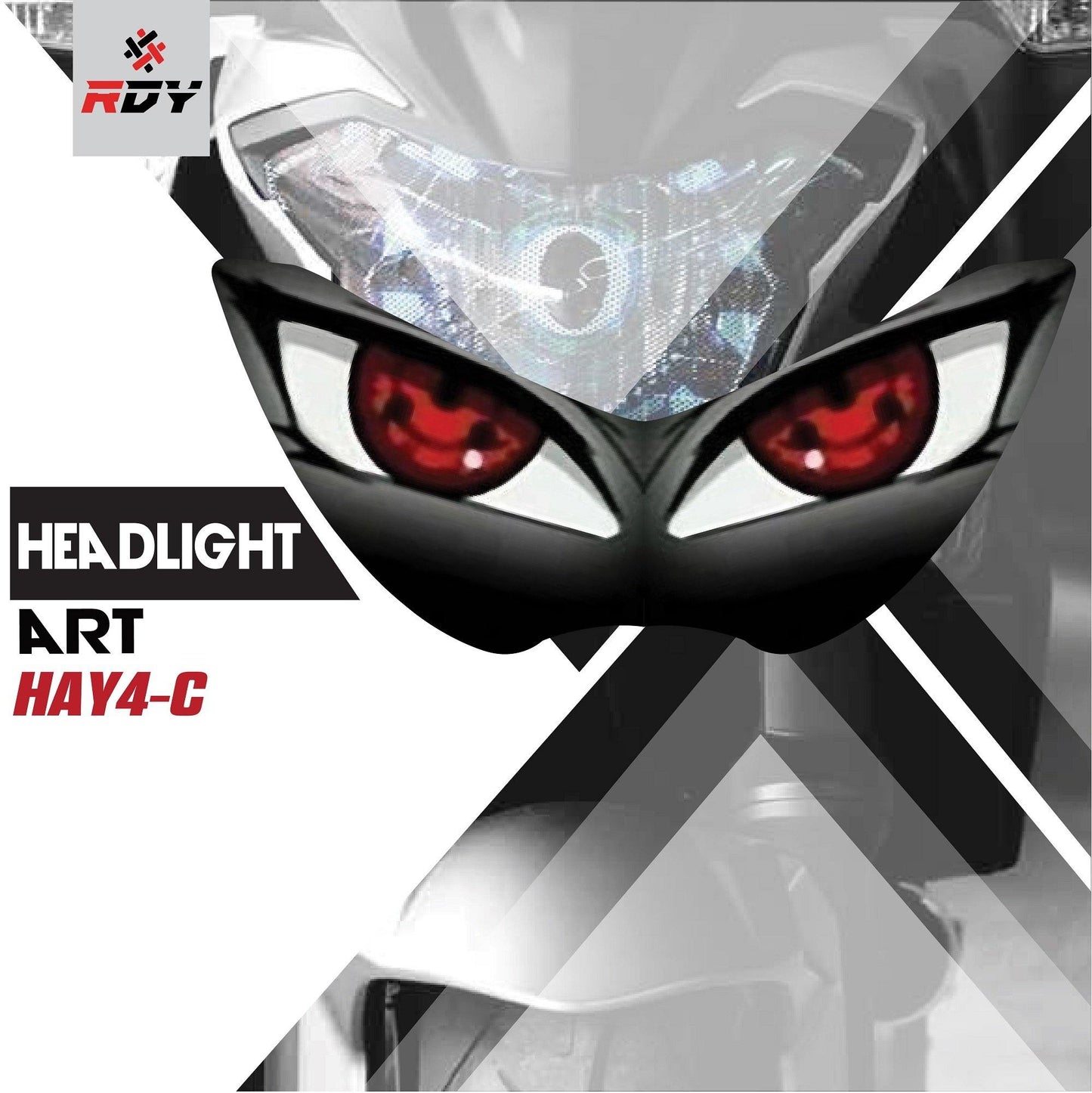 RDY Headlight Art fits for Yamaha NMAX - Durian Bikers