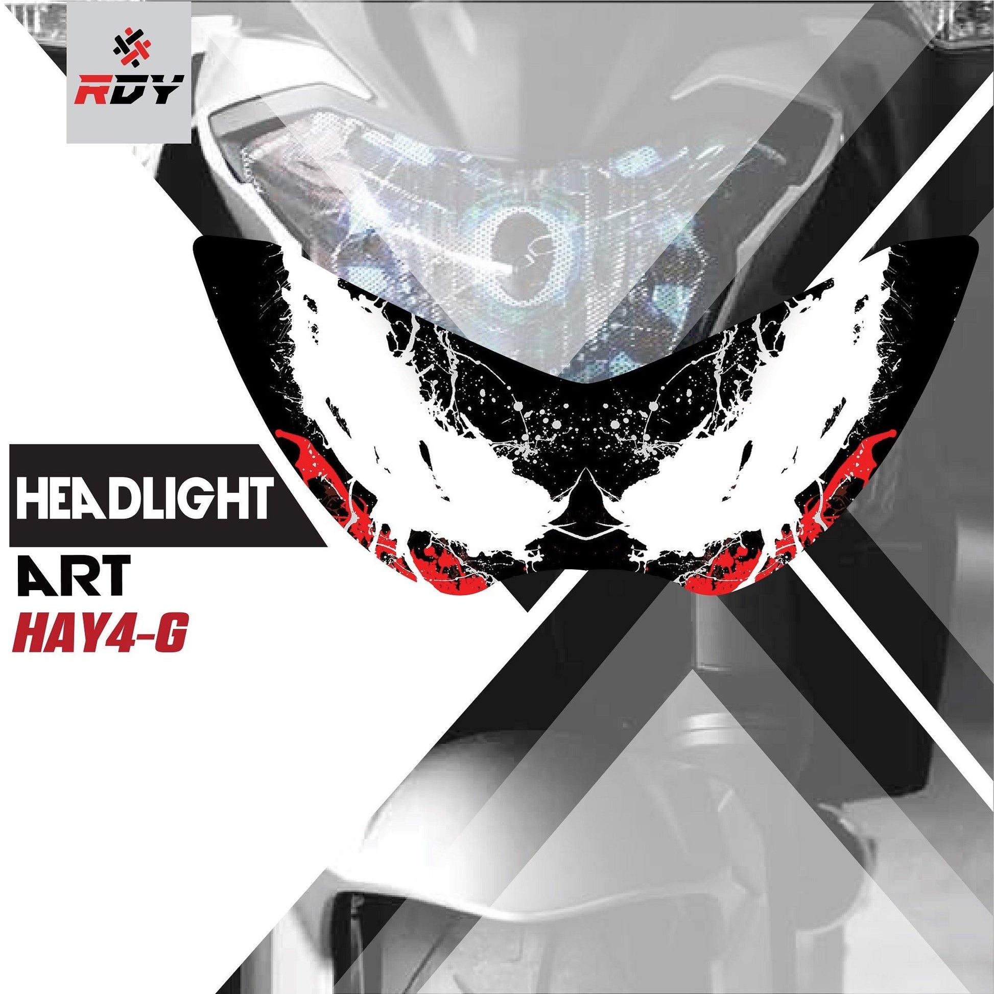 RDY Headlight Art fits for Yamaha NMAX - Durian Bikers