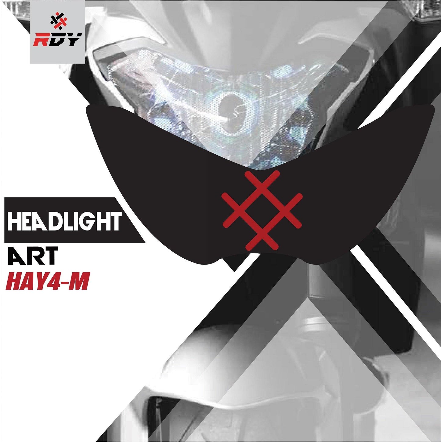 RDY Headlight Art fits for Yamaha NMAX - Durian Bikers