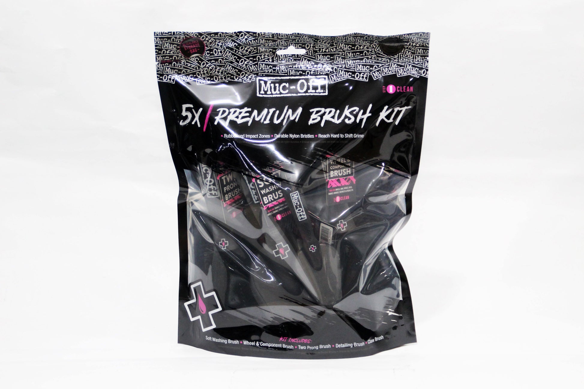 Muc Off 5X Premium Brush Kit - Durian Bikers