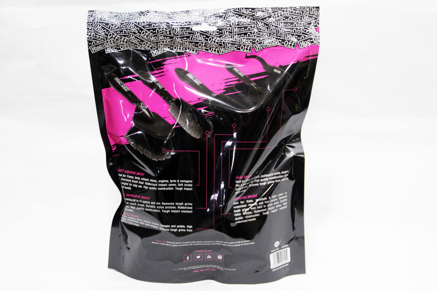 Muc Off 5X Premium Brush Kit - Durian Bikers
