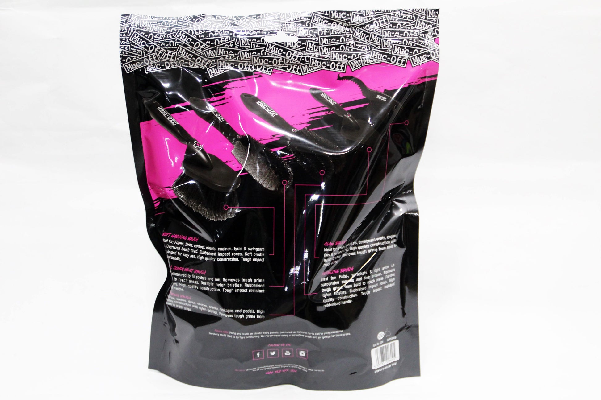 Muc Off 5X Premium Brush Kit - Durian Bikers