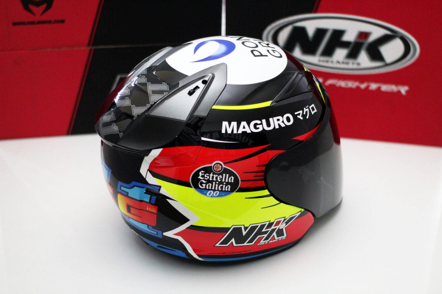 NHK R1 v2.0 Sergio (Black Glossy) - Durian Bikers