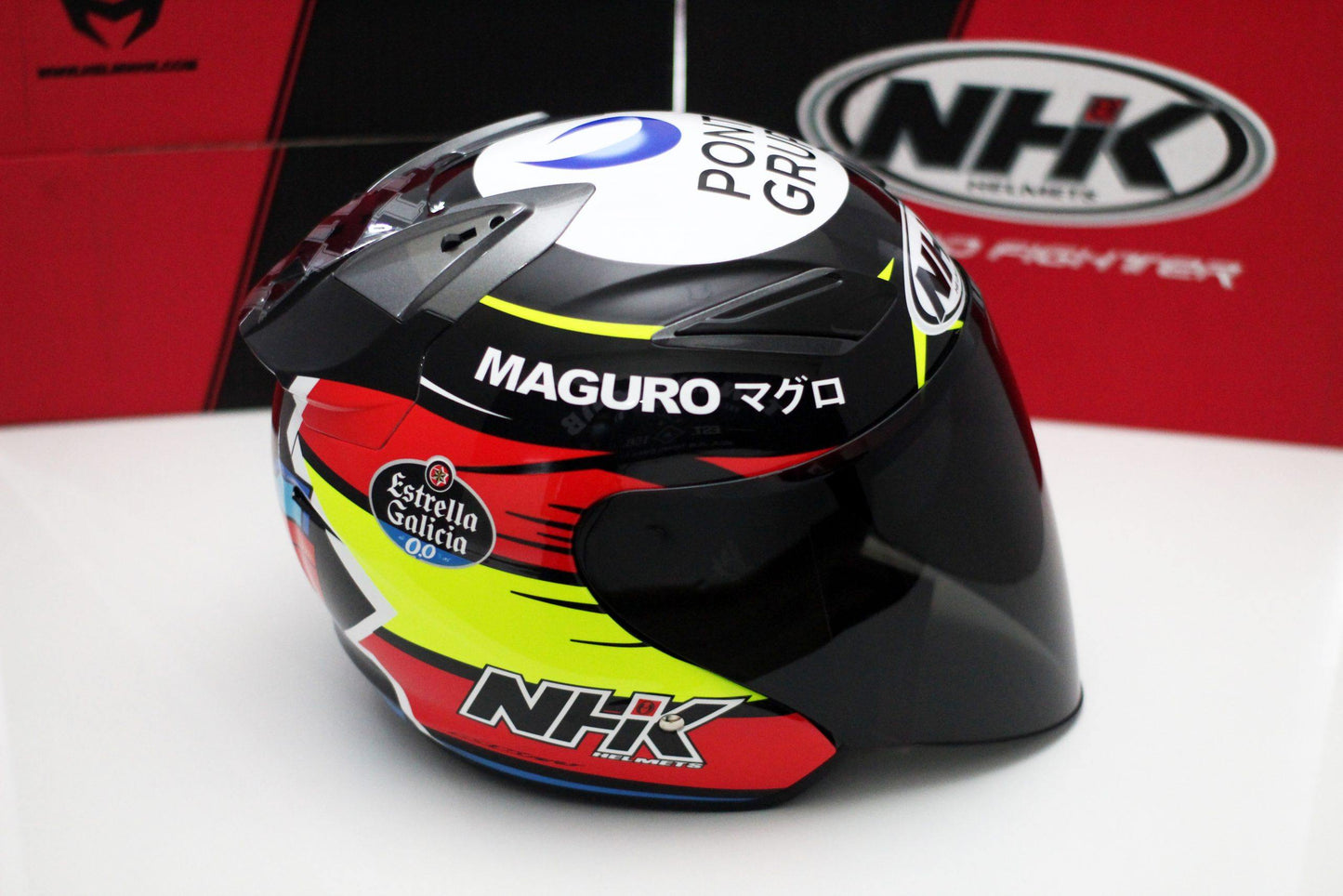 NHK R1 v2.0 Sergio (Black Glossy) - Durian Bikers
