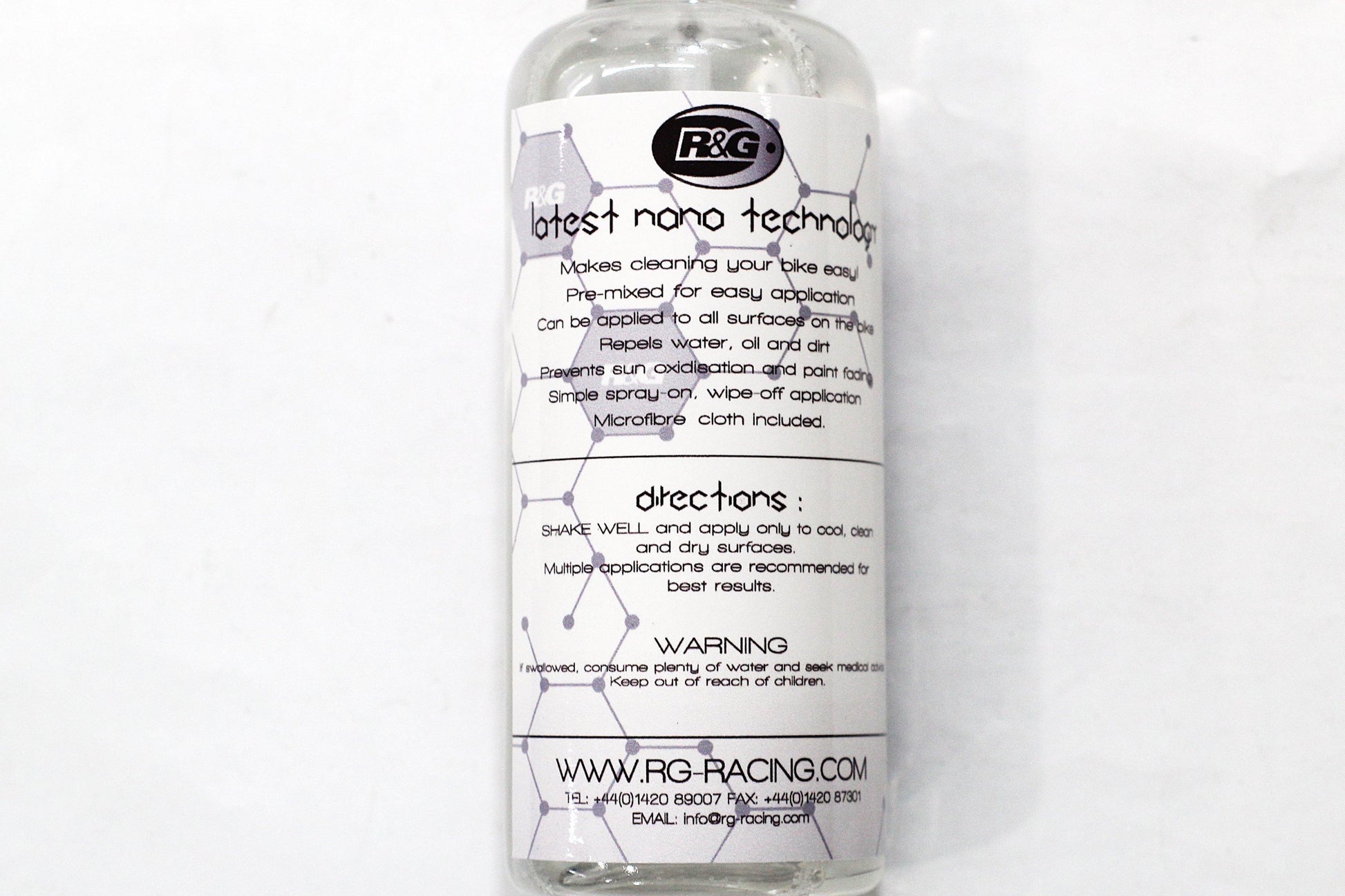R&G Nano Coating Motorcycle Cleaner - Durian Bikers