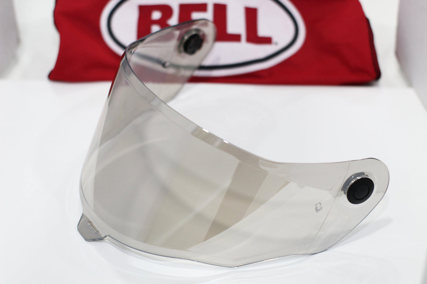 Bell Panovision Visor (Light Silver Iridium) - Durian Bikers