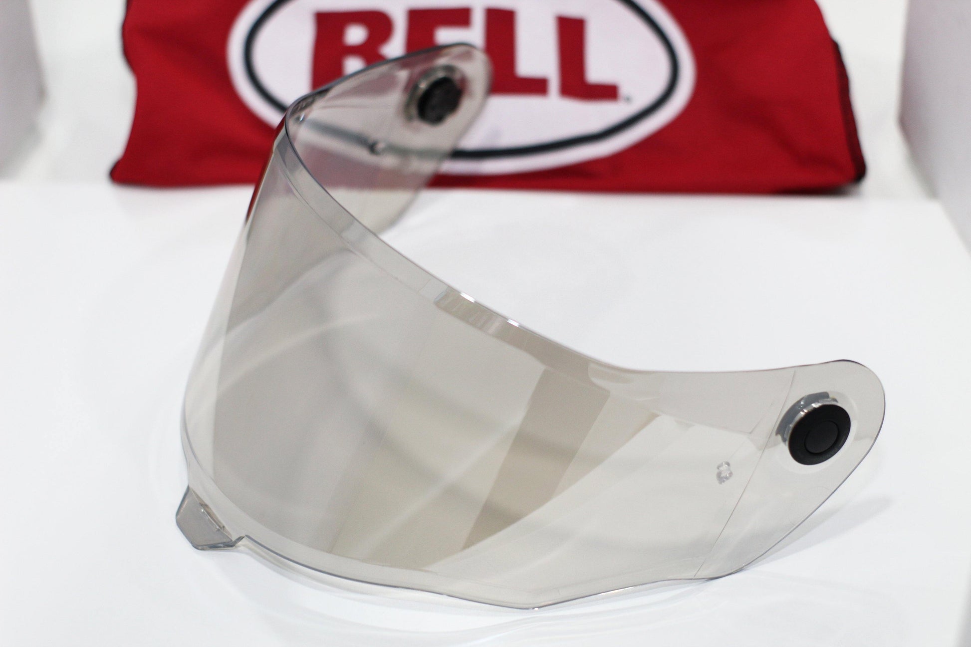 Bell Panovision Visor (Light Silver Iridium) - Durian Bikers