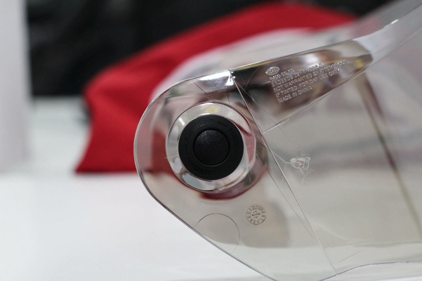 Bell Panovision Visor (Light Silver Iridium) - Durian Bikers