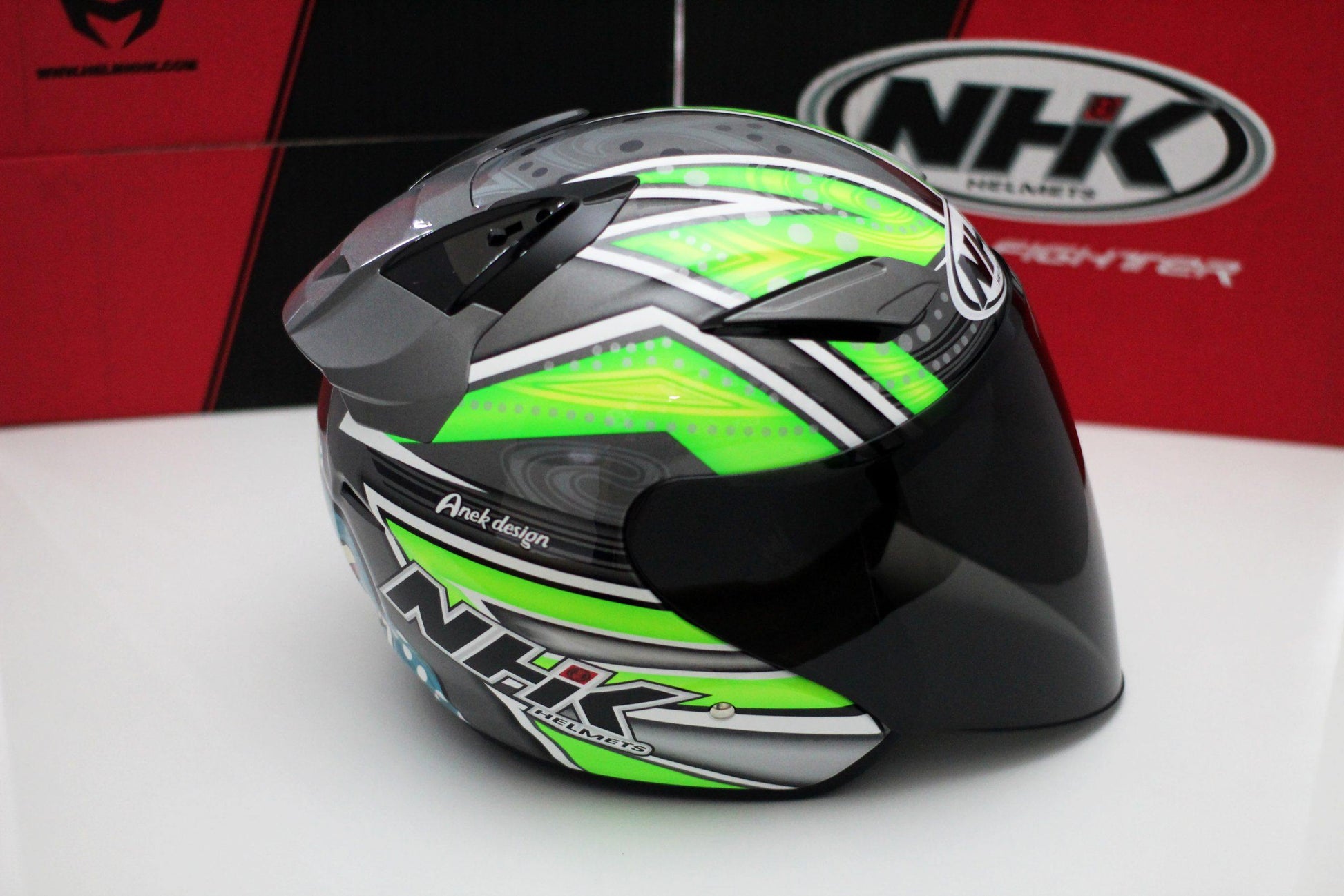 NHK R1 v2.0 Remy Gardner (Grey/Green Glossy) - Durian Bikers