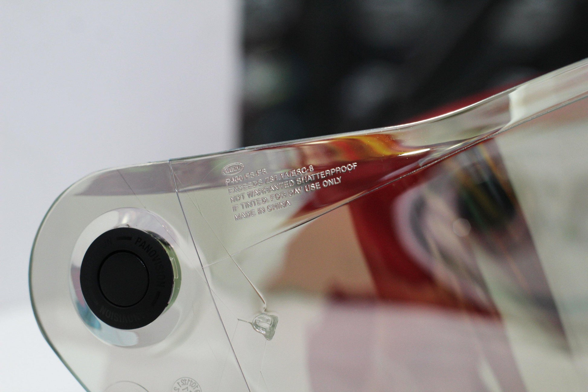 Bell Panovision Visor (Light Gold Iridium) - Durian Bikers