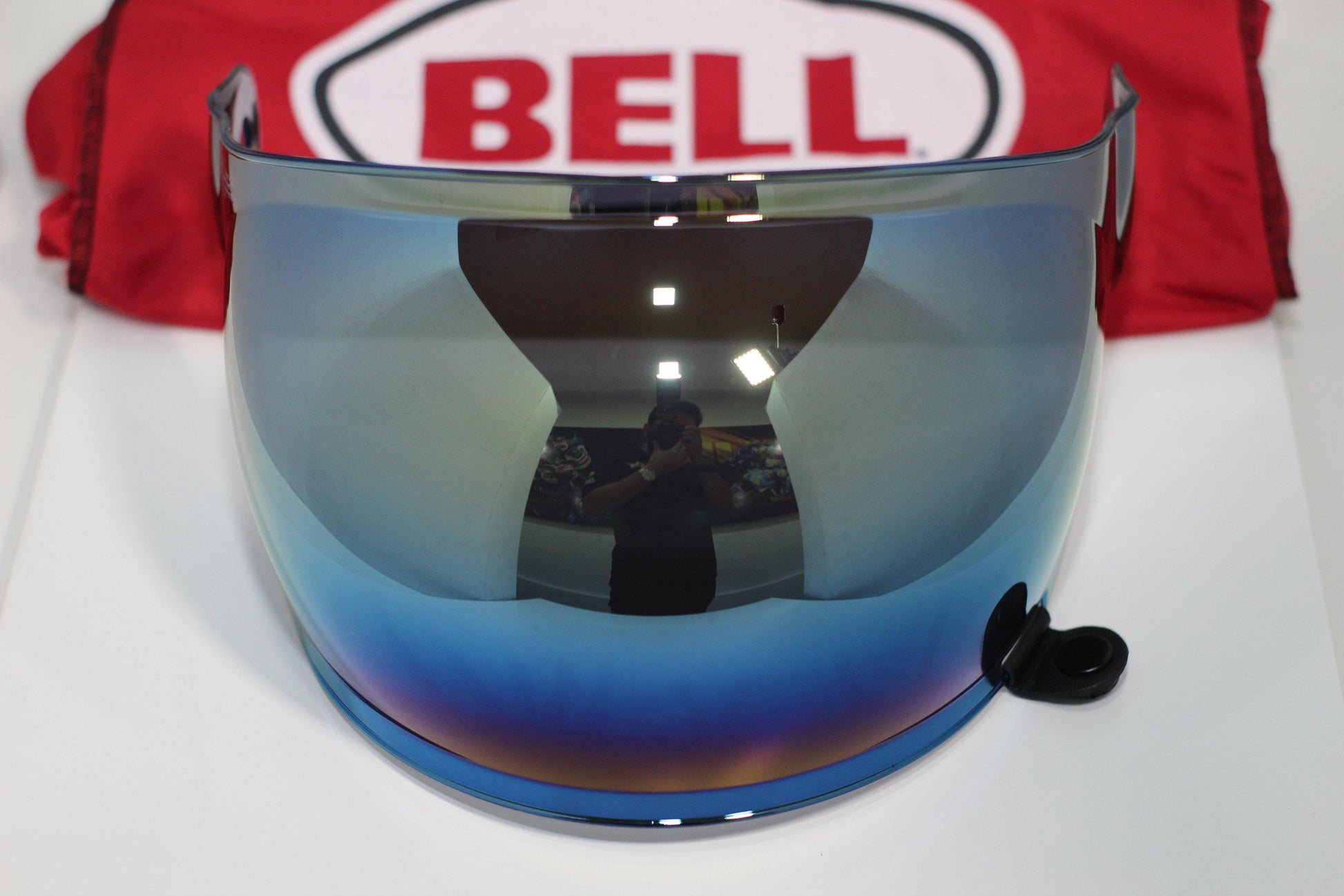 Bell Bullitt Visor (Bubble Dark Gold Iridium) - Durian Bikers