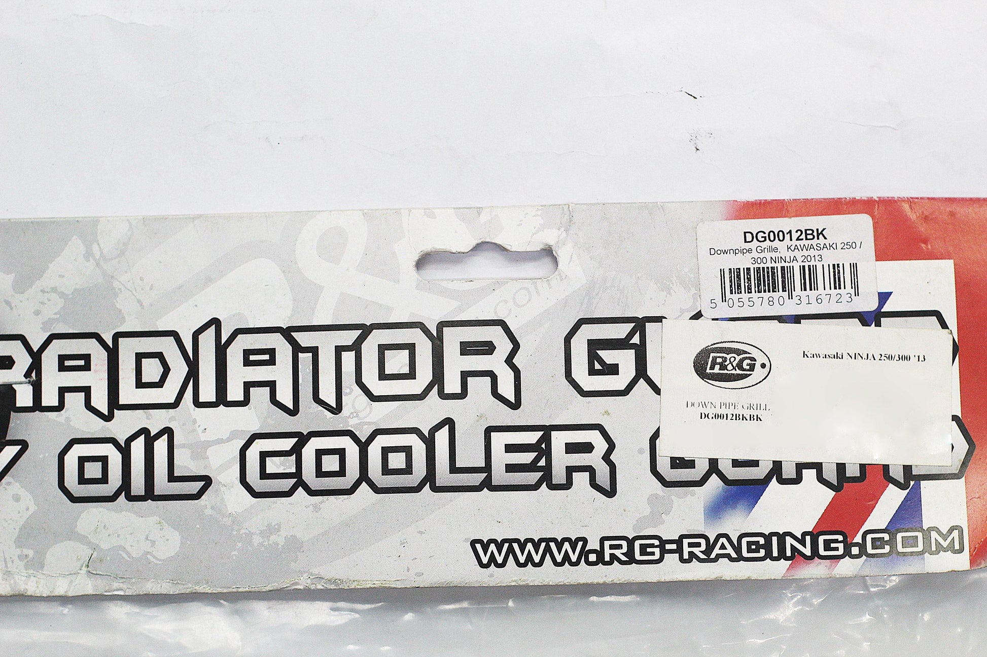 R&G Downpipe Grille fits for Kawasaki Ninja 300 ('13-) & Ninja 250 ('13-'17) - Durian Bikers